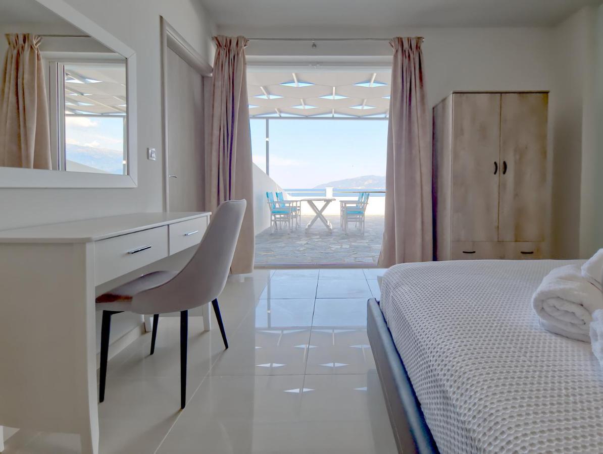 Epipleon Luxury Suites -105- Δωμάτιο 35Τμ Με Βεράντα 35Τμ Μπροστά Στη Θάλασσα Nafpaktos Ngoại thất bức ảnh